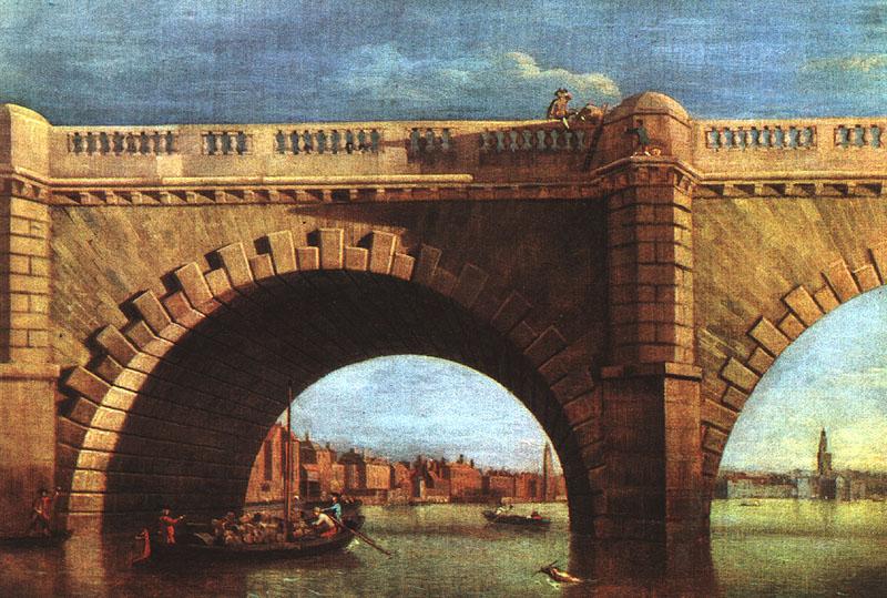 SCOTT, Samuel Part of Old Westminster Bridge a oil painting picture